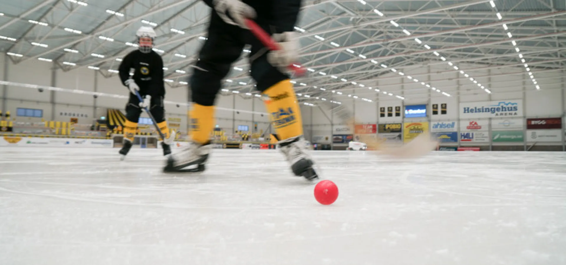 Bandy i Söderhamns inomhushall