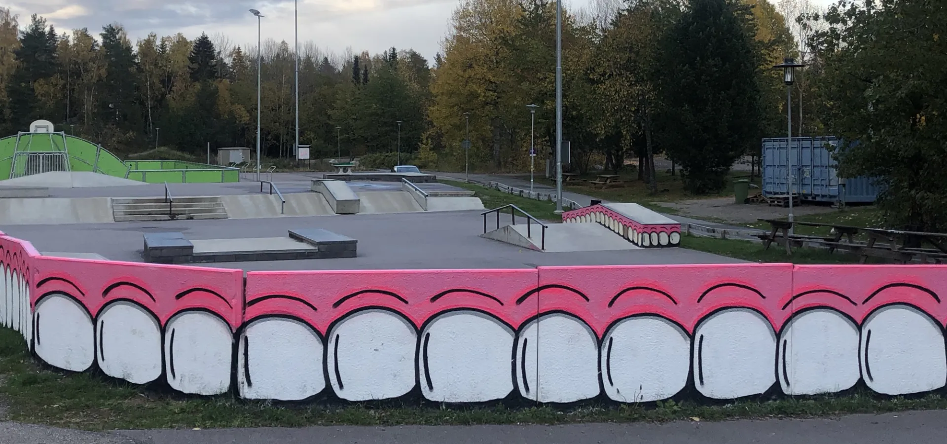 Gatukonst i Skateparken