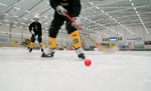 Bandymatch på isen