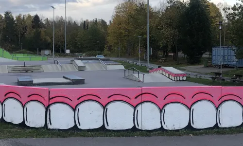 Gatukonst i Skateparken