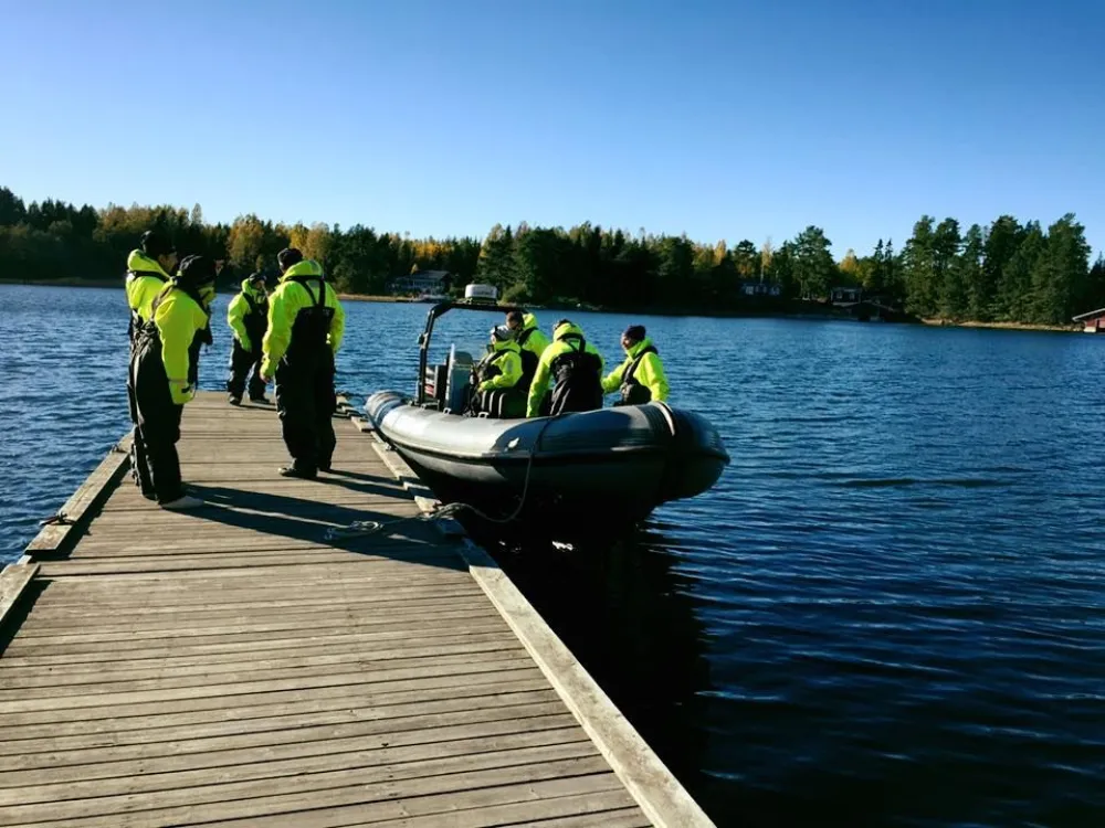 Båttur med ribbåt 