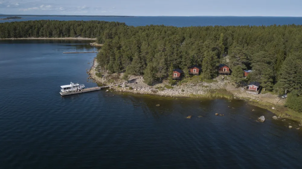 Skärgårdsstugor på Klacksörarna