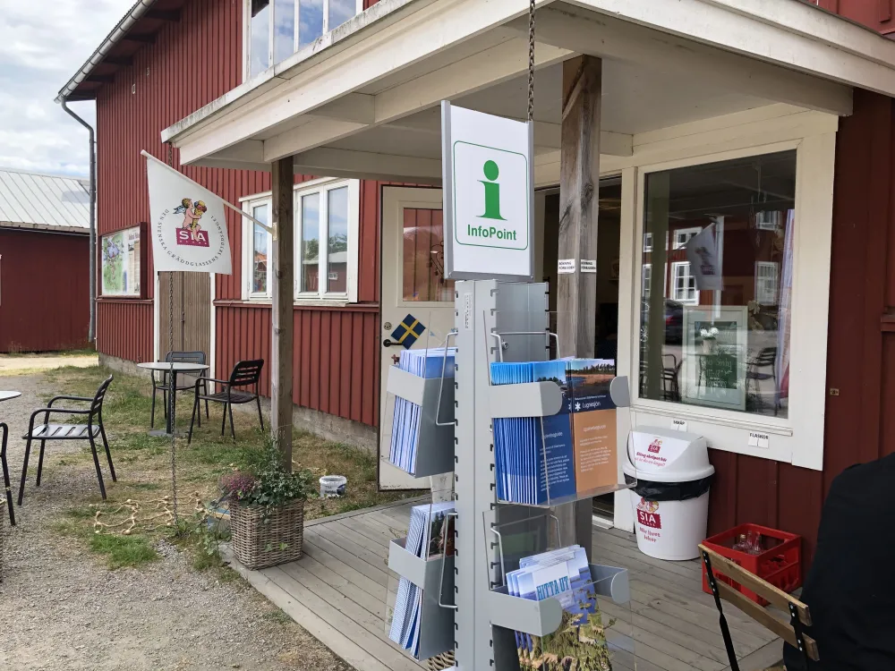 InfoPoint Glasstantens lanthandel (sommar)