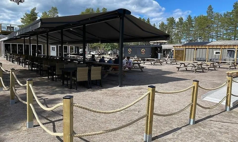 Restaurangområdet på Stenö