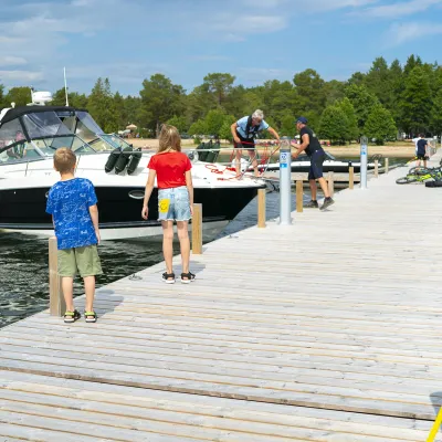 Gästhamnen på Stenö 