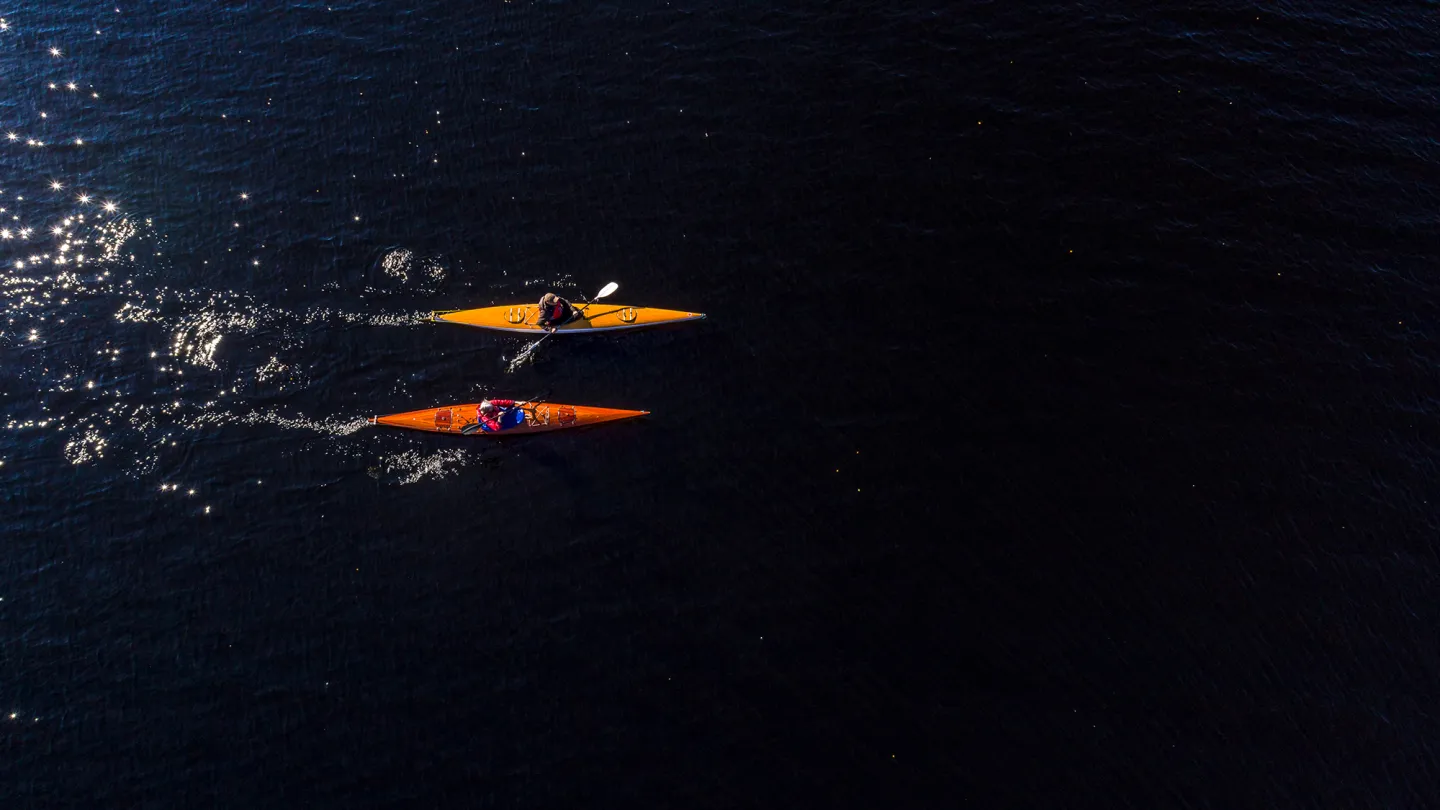 Paddling i kajaker